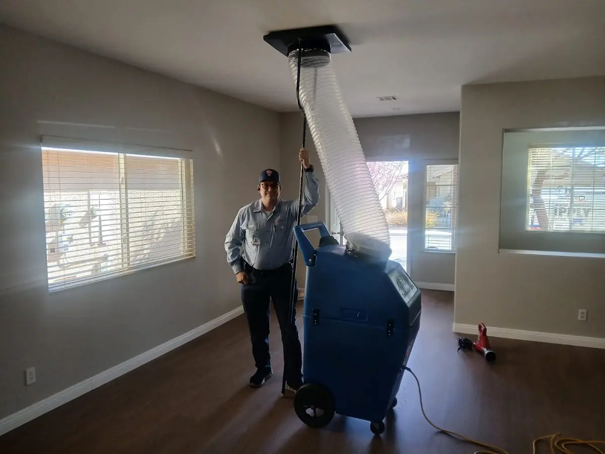 Professional Dryer Vent Cleaning work inside a Port St. Lucie home